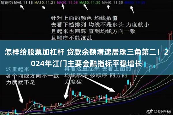 怎样给股票加杠杆 贷款余额增速居珠三角第二！2024年江门主要金融指标平稳增长